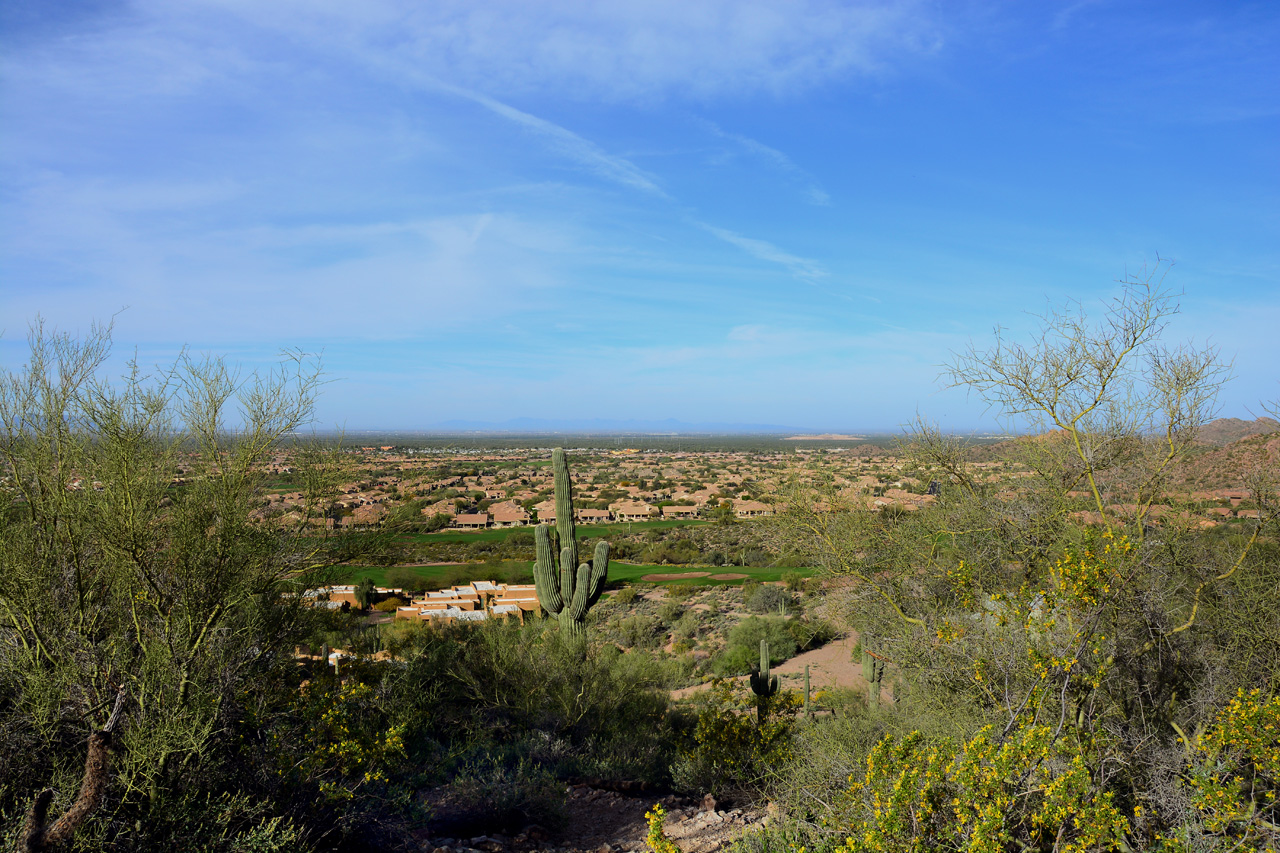 2016-03-03, 011, Trail along Dinosaur Mtn, AZ