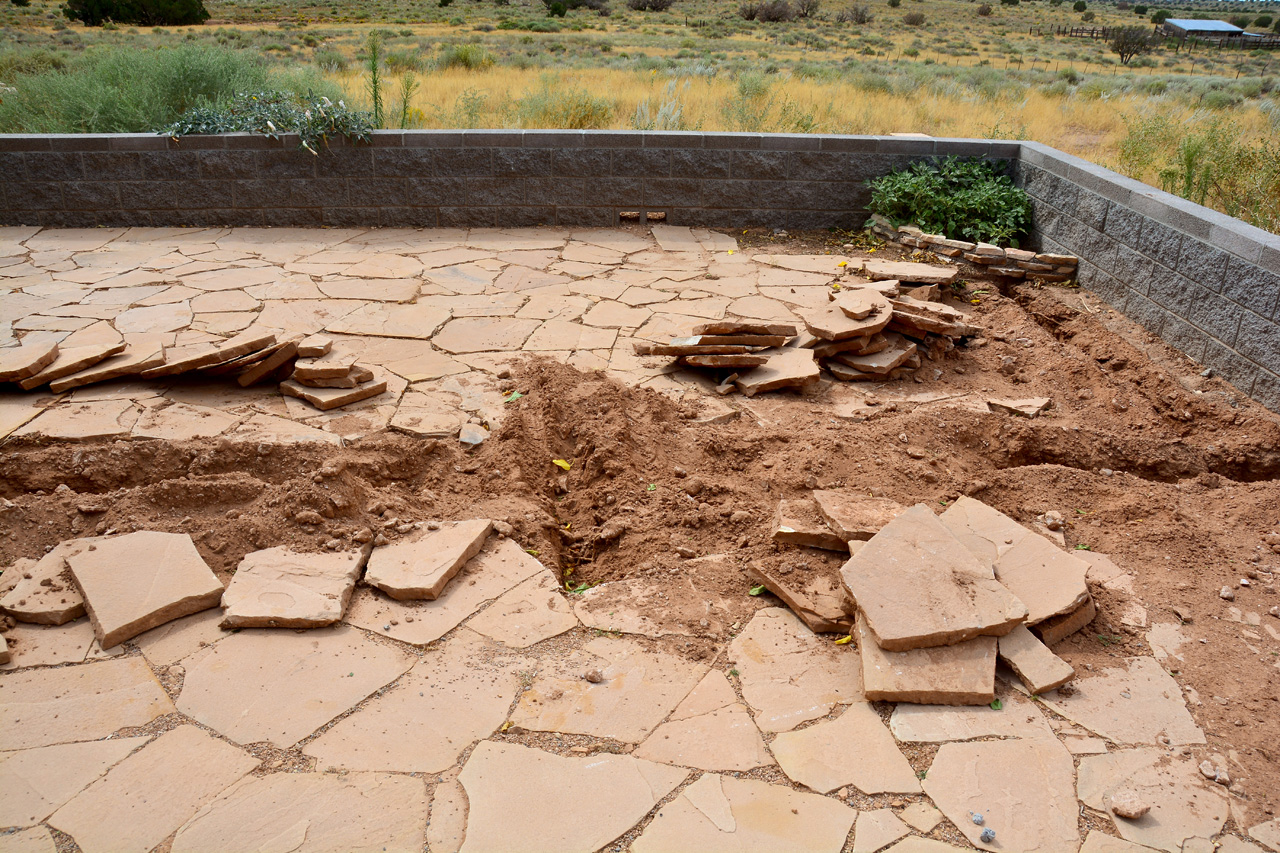 2019-09-02, 10, Irrigation System Rear Porch