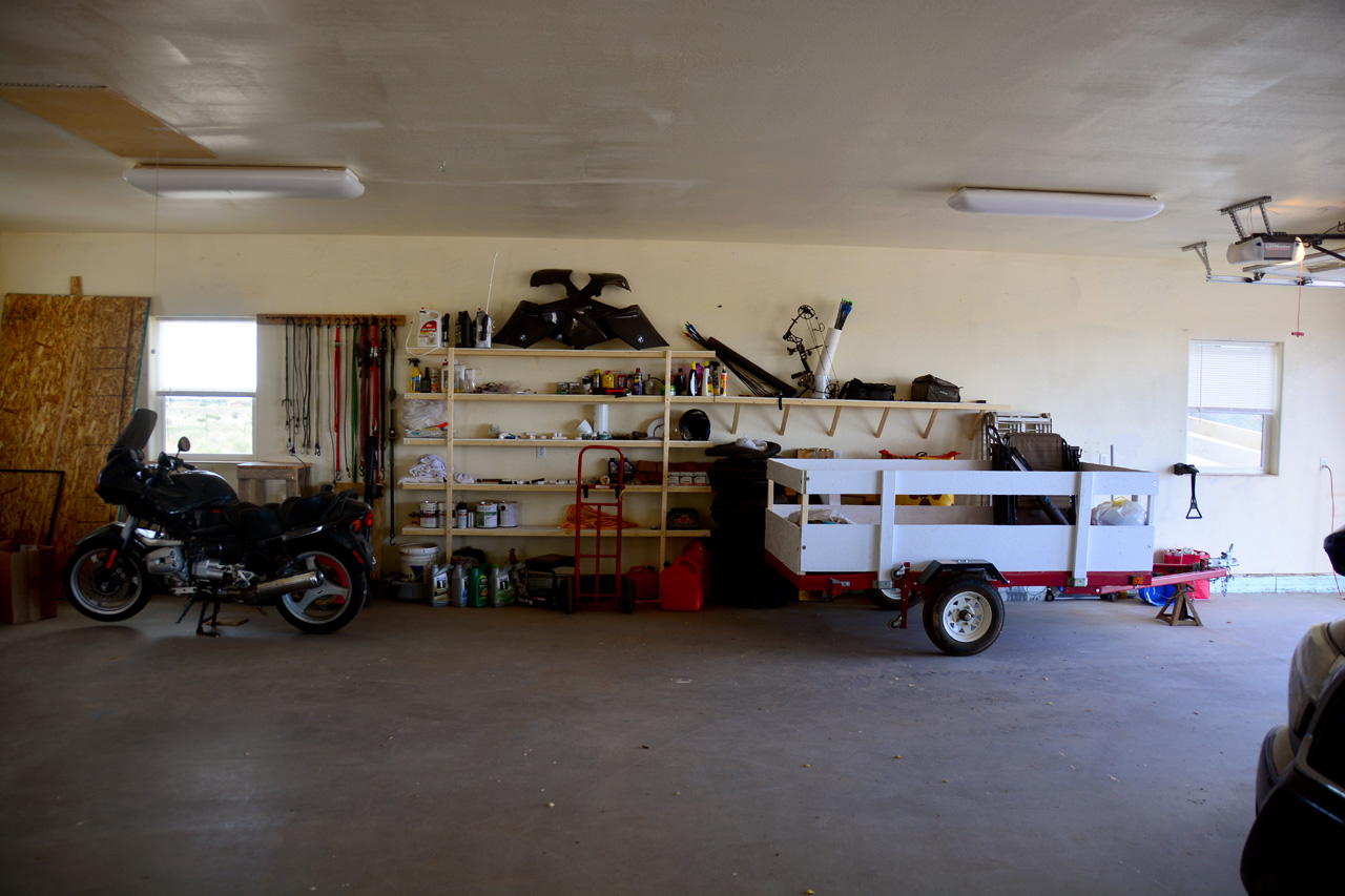 2019-09-02, 15, Shelving in Garage