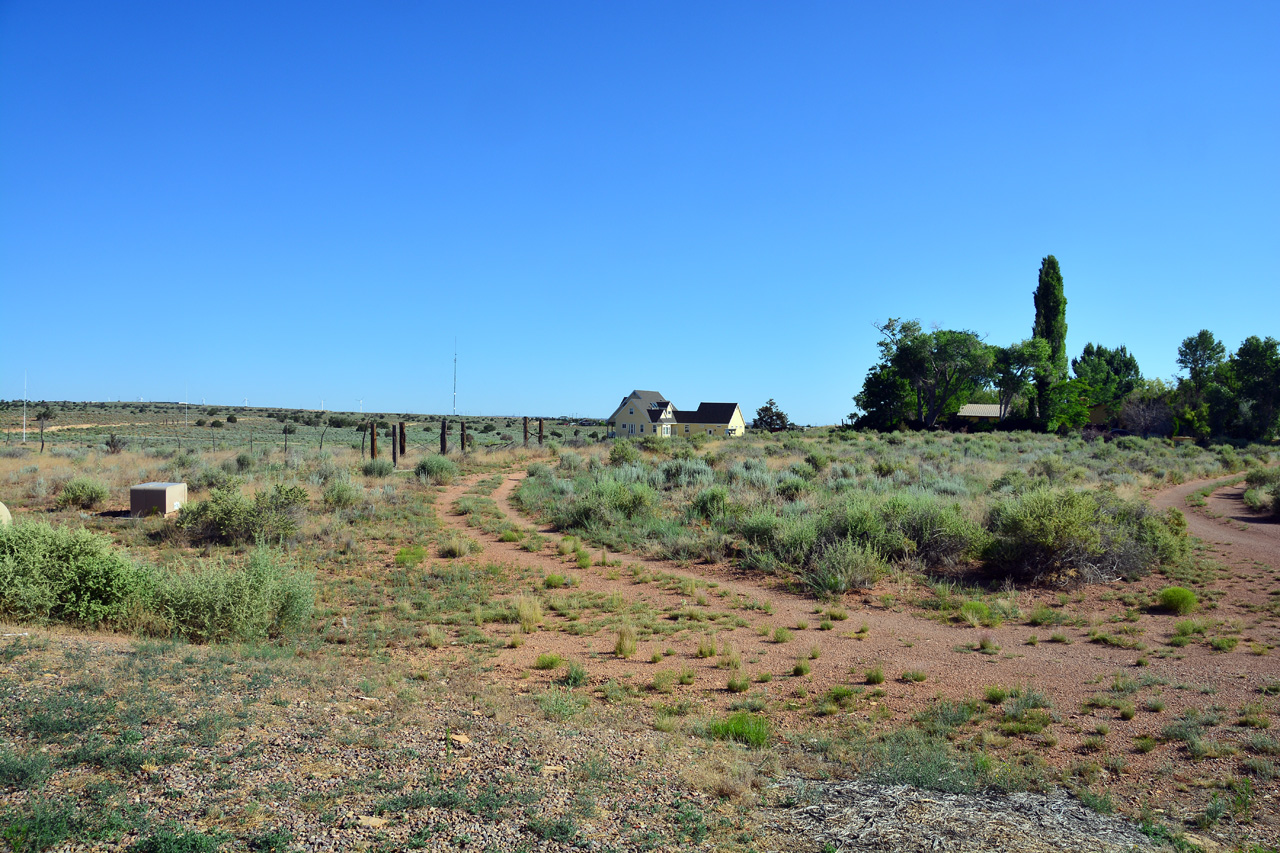 2019-07-10, 08, Looking E from back of Garage