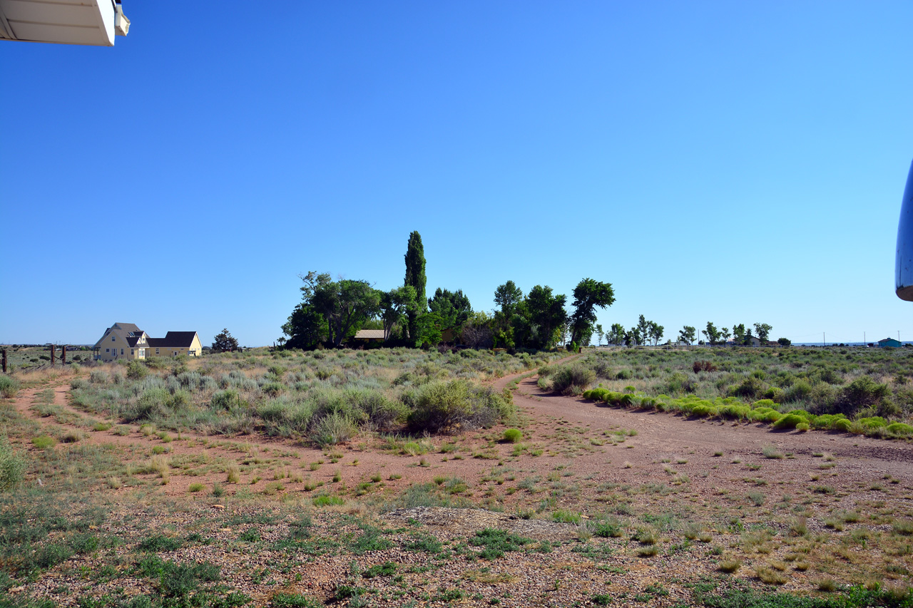 2019-07-10, 09, Looking E from Drive Way