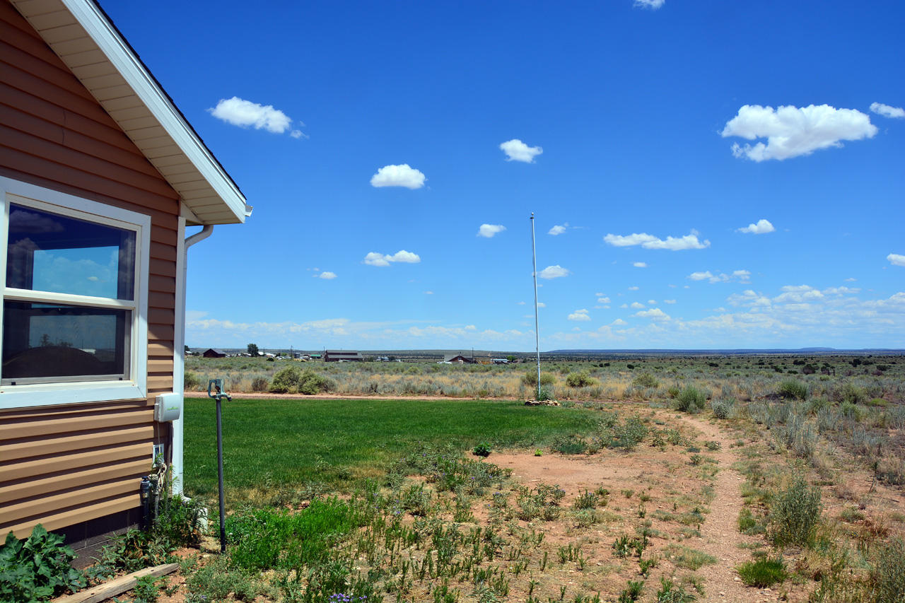 2019-07-10, 11, Looking ES from S Side of House