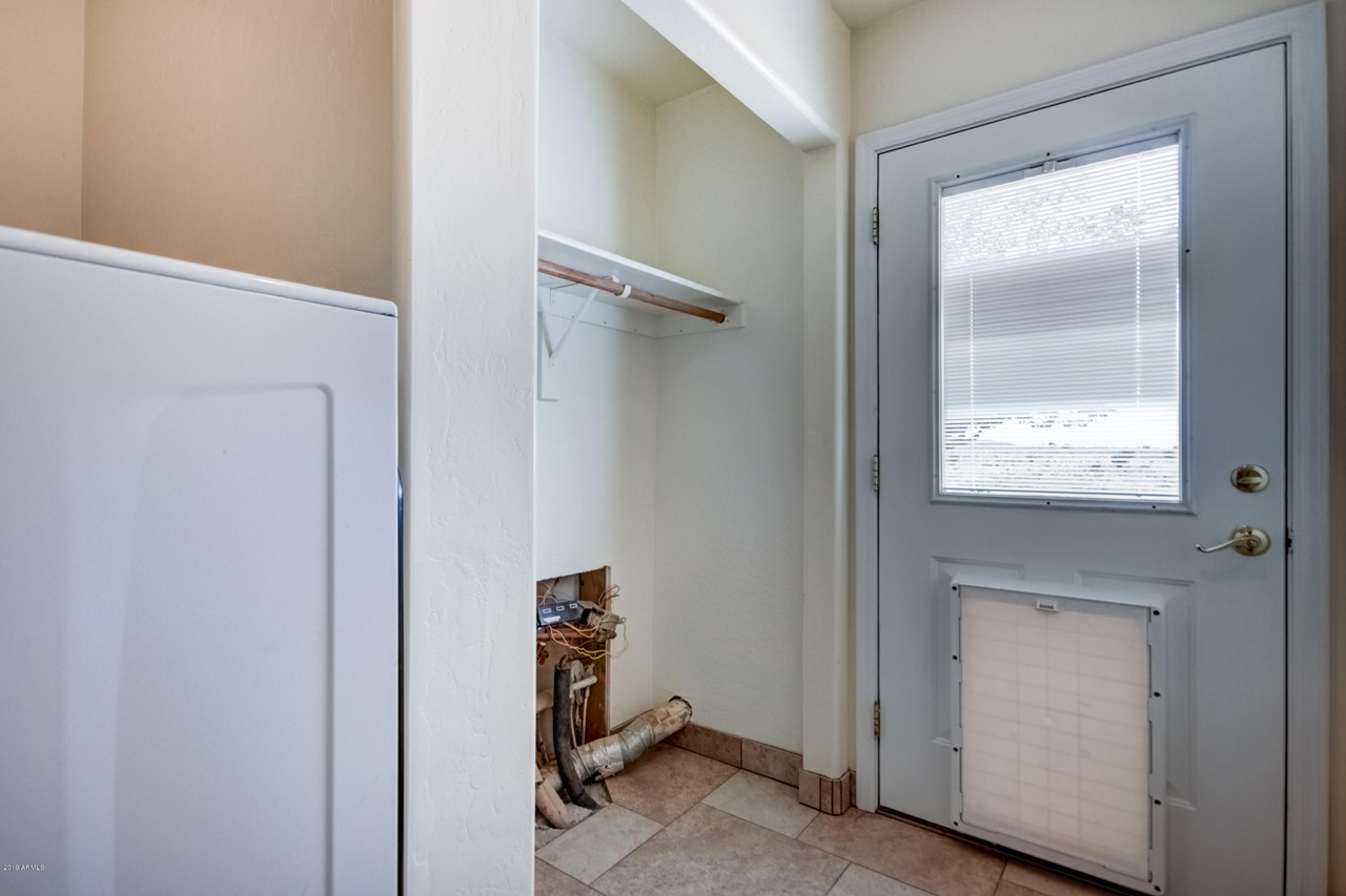 Kitchen Door - Landury Area.