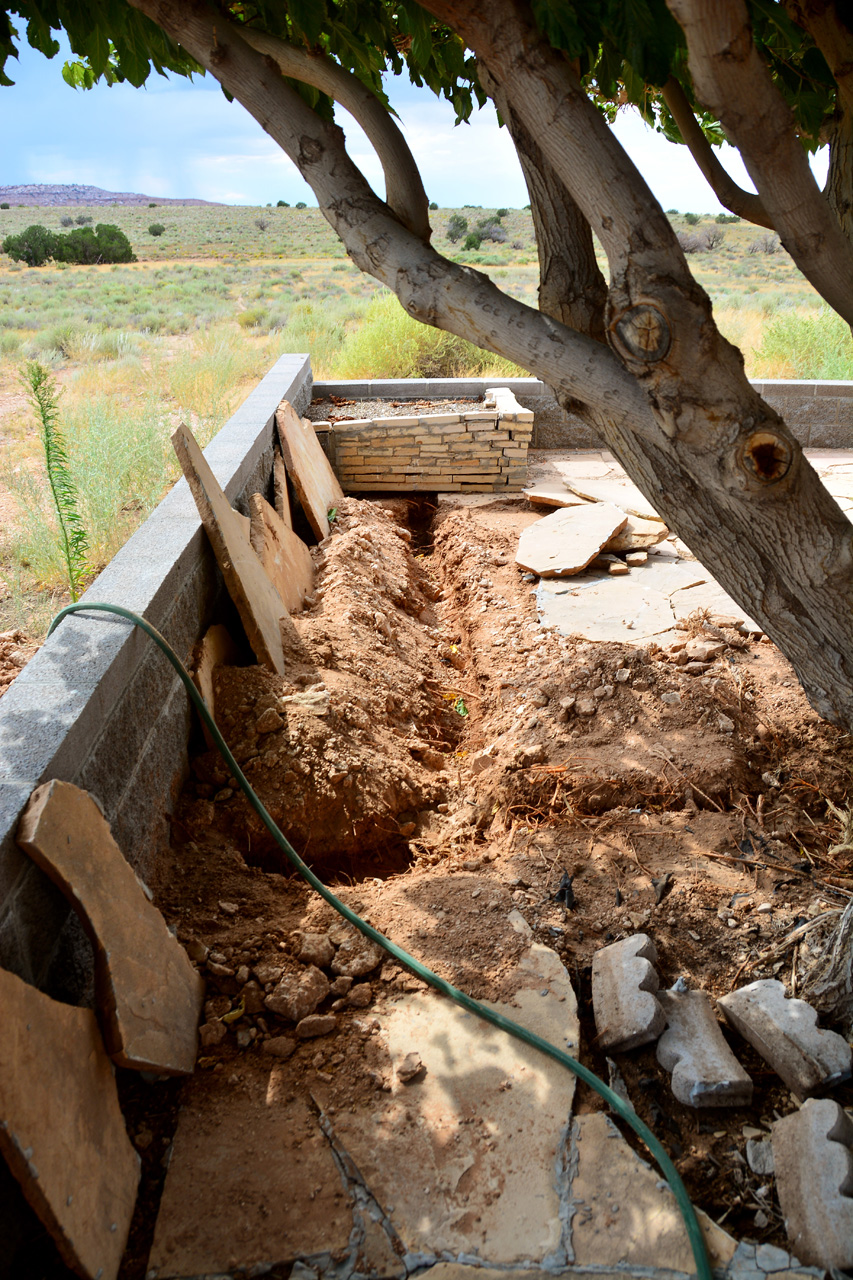 Irrigation System Rear Porch c