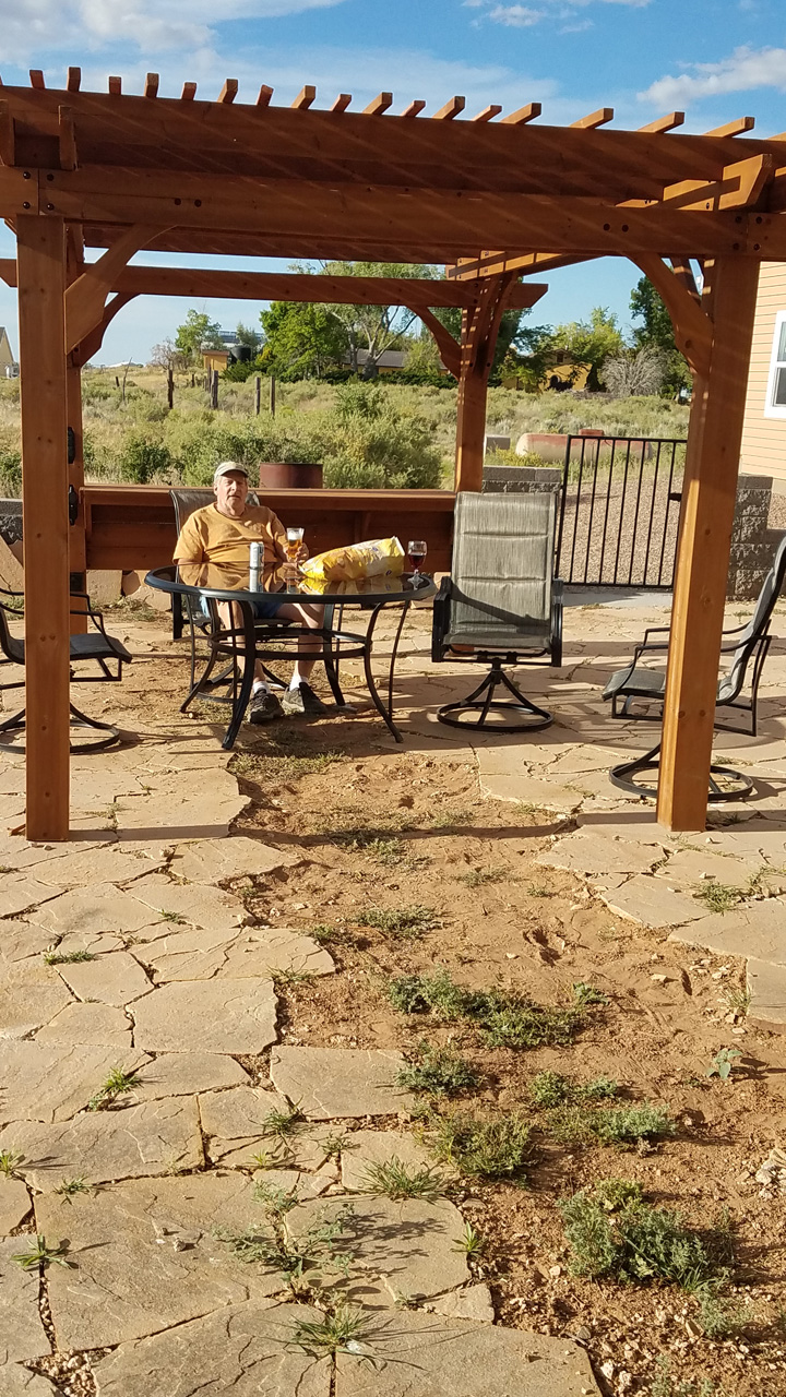 2020-05-16, 005, Rear Porch with Pergola