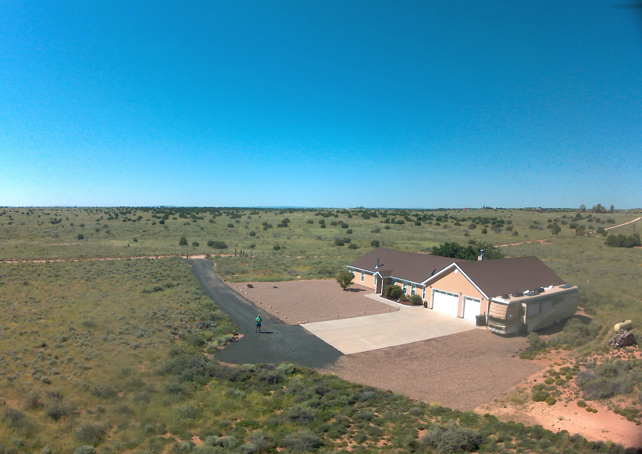 2022-09-05, 003 House looking from the NE, Snowflake, AZ