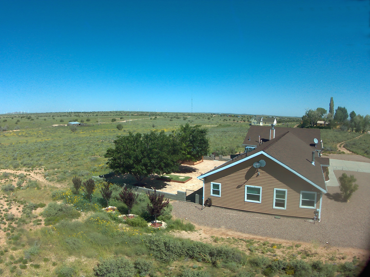 2022-09-05, 008, House looking from the S, Snowflake, AZ