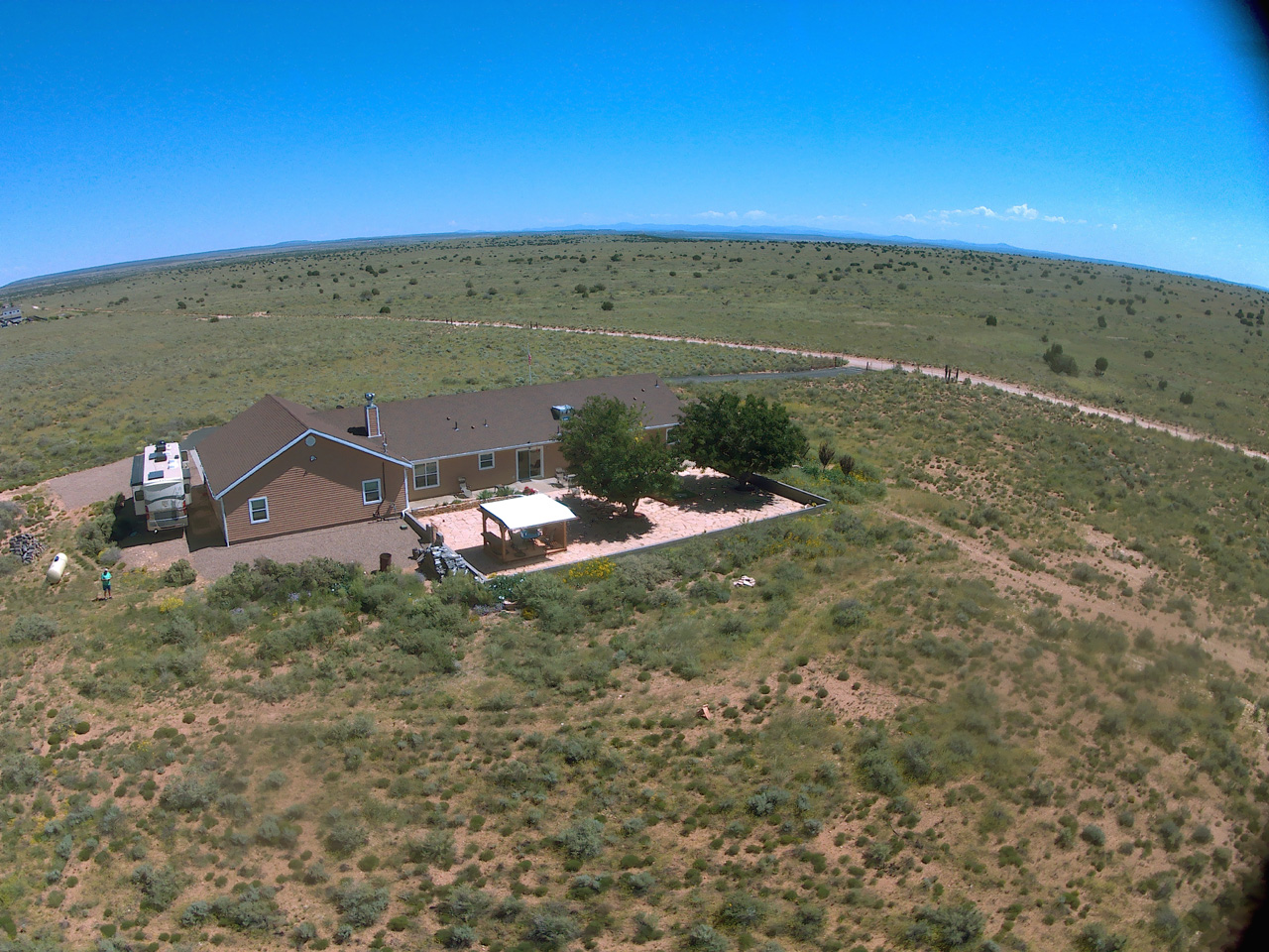 2022-09-05, 014, House looking from the W, Snowflake, AZ