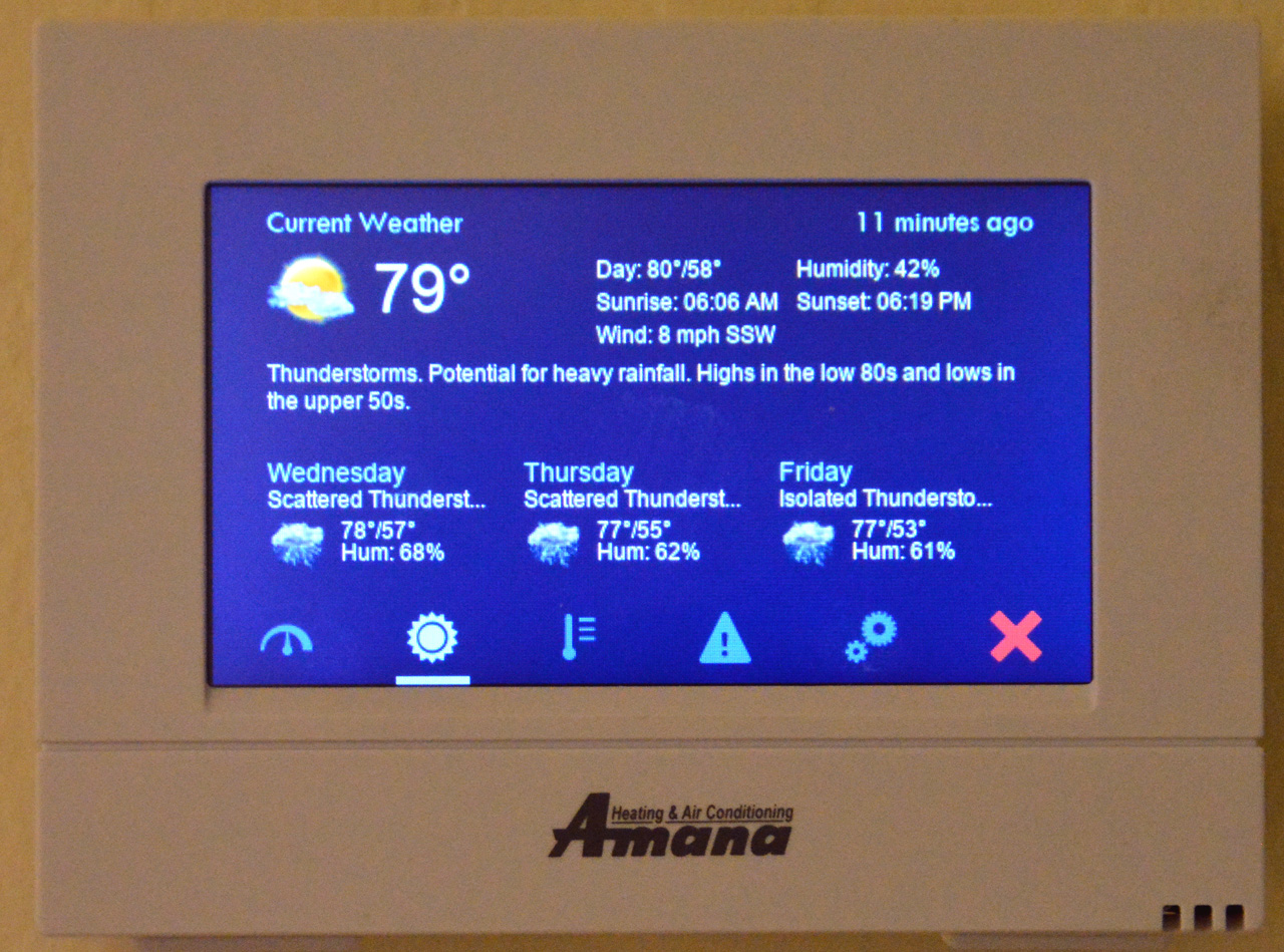 2022-09-20, 006, Heat Pump Thermostat Weather