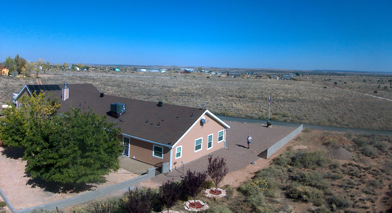 2023-10-18, 006, South-West view of the Snowflake House