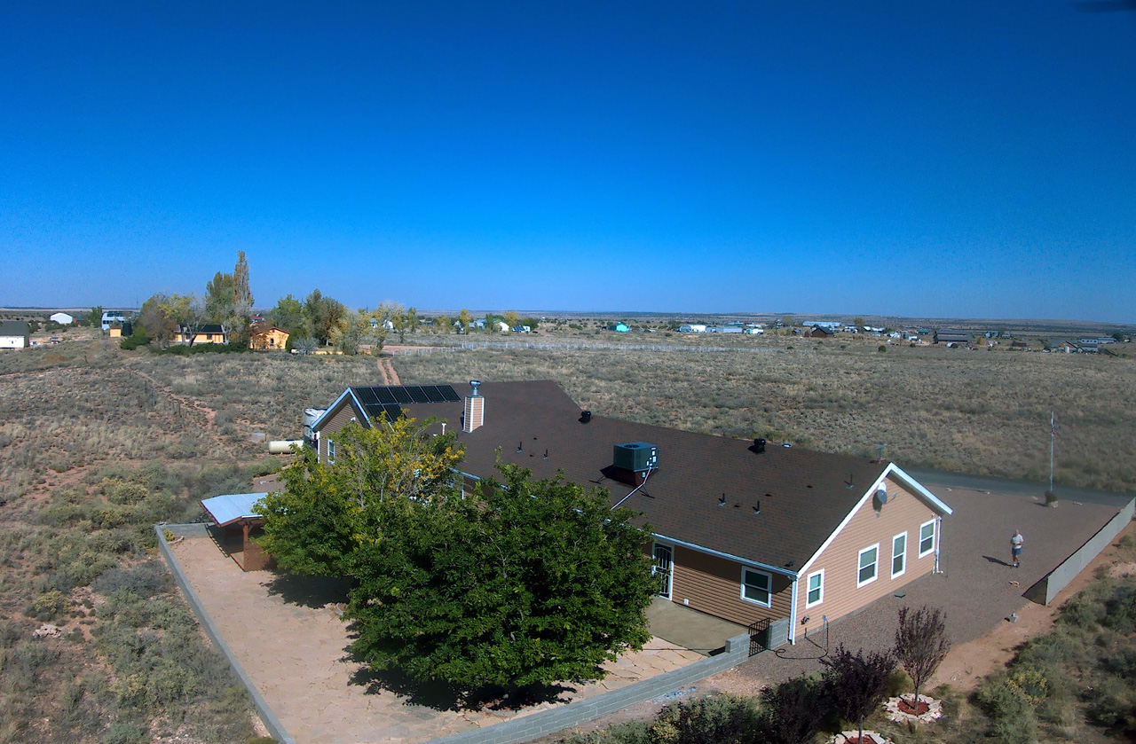 2023-10-18, 007, West-South view of the Snowflake House