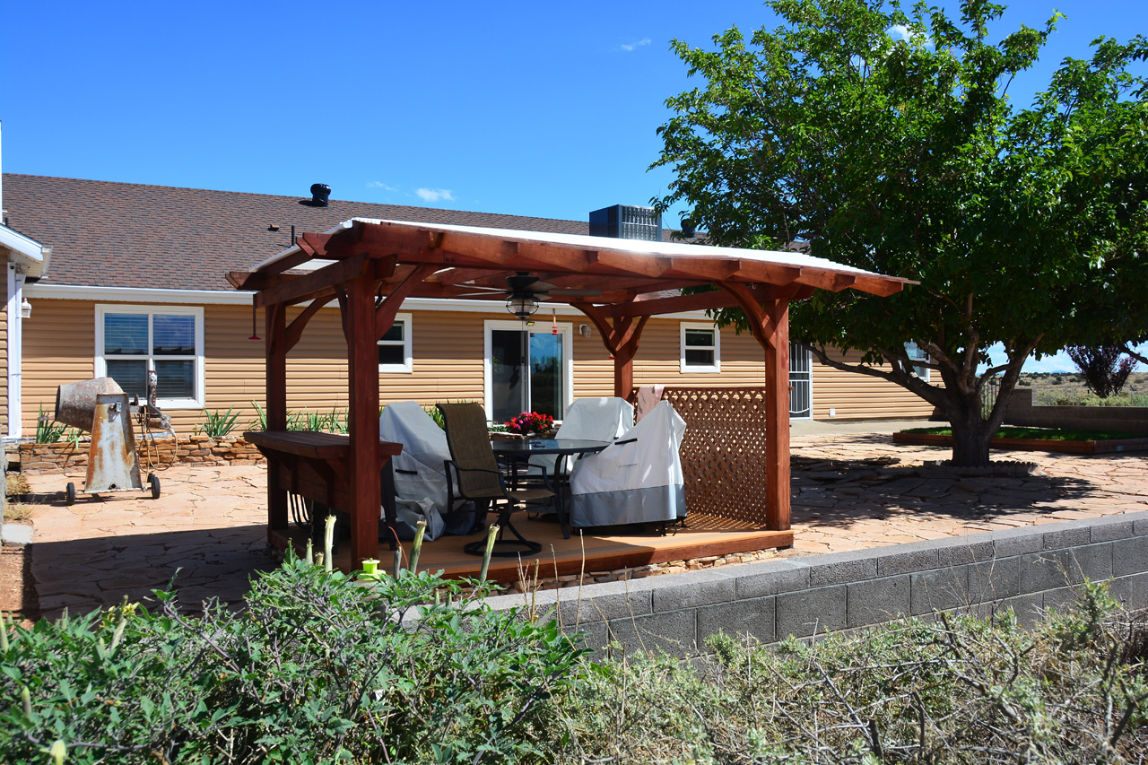 2023-09-06, 05 Rear Porch Pergola