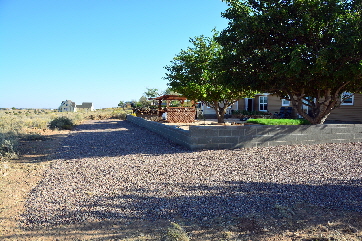 2024-10-05, 006, View of Fire Break around Porch